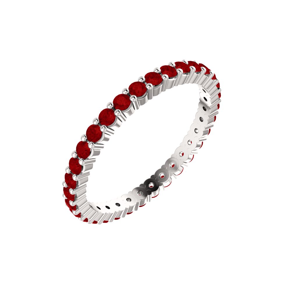 Ruby Eternity Band .025ct