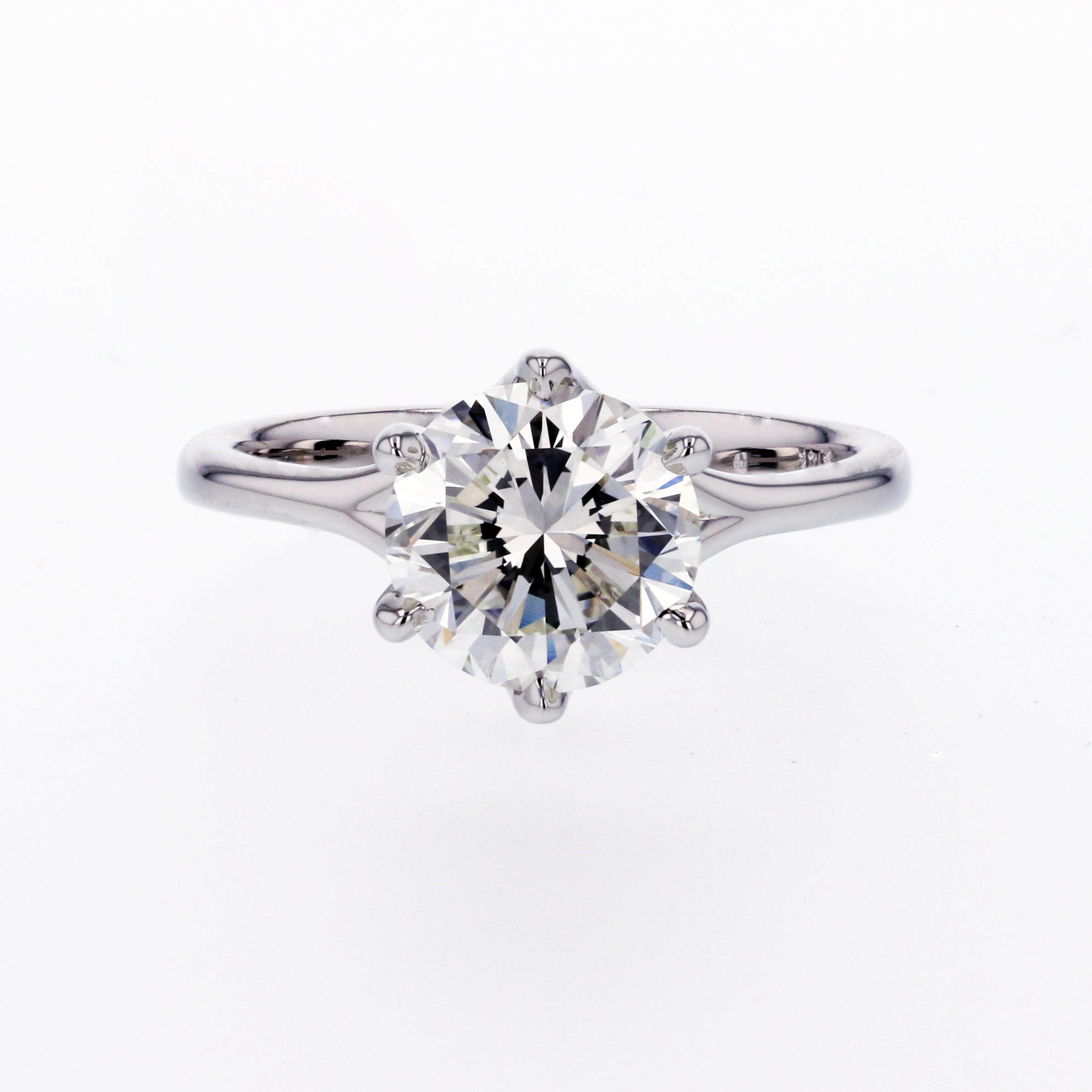 Six-Prong Solitaire Engagement Ring